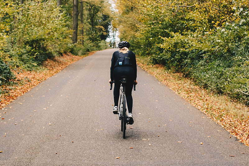 fietskleding in de herfst